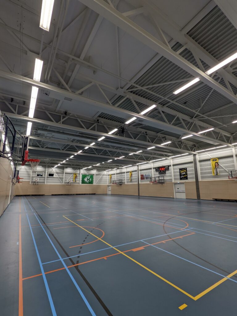 ledverlichting sportcomplex Roosendaal