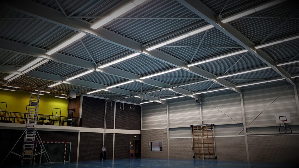 Verlichting Sportcomplex Heerle